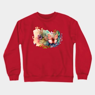 Retro Butterflies 3.0 Crewneck Sweatshirt